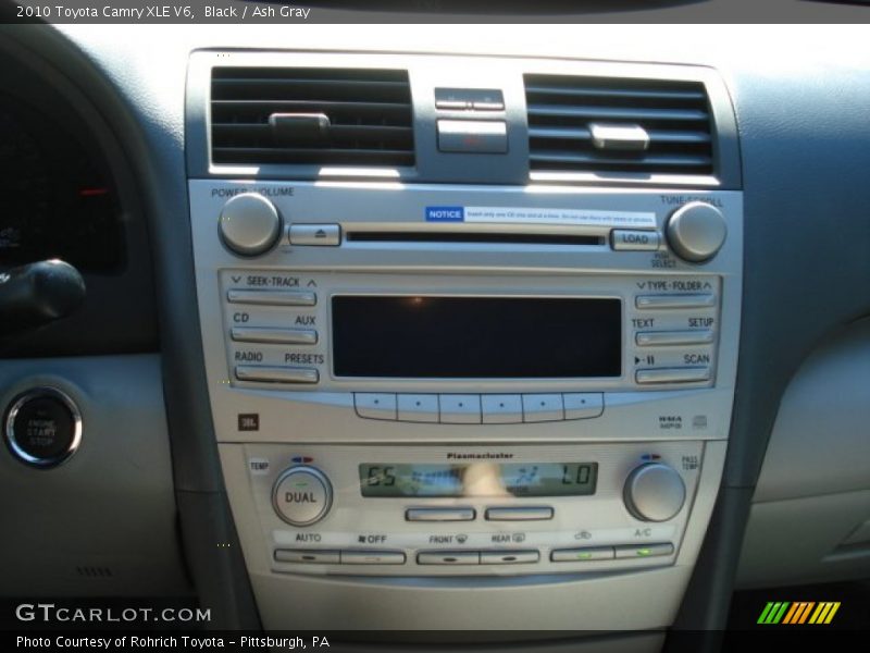 Black / Ash Gray 2010 Toyota Camry XLE V6