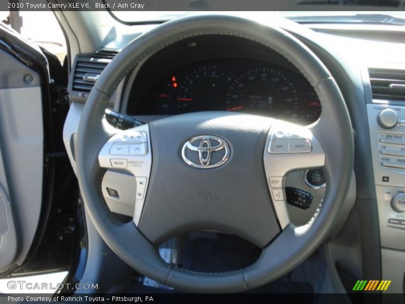 Black / Ash Gray 2010 Toyota Camry XLE V6