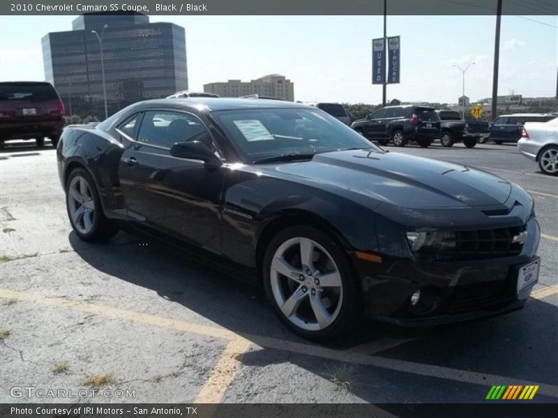 Black / Black 2010 Chevrolet Camaro SS Coupe