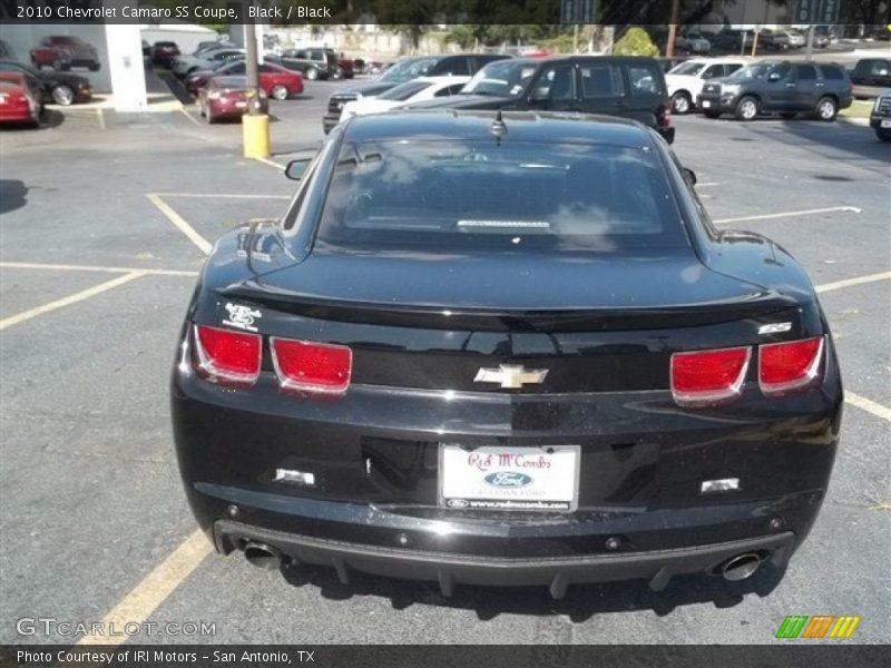 Black / Black 2010 Chevrolet Camaro SS Coupe
