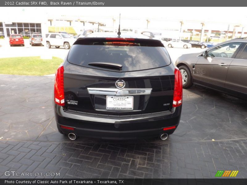 Black Raven / Titanium/Ebony 2012 Cadillac SRX FWD