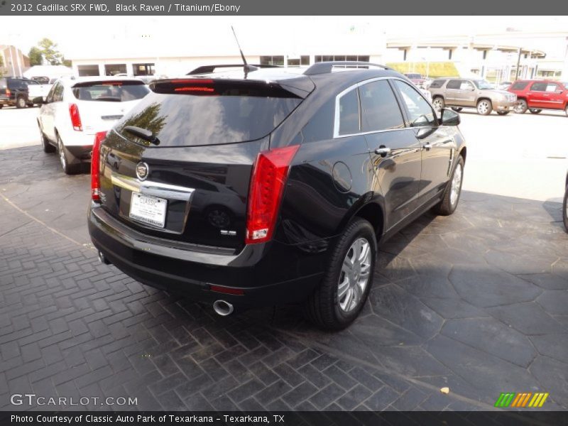 Black Raven / Titanium/Ebony 2012 Cadillac SRX FWD