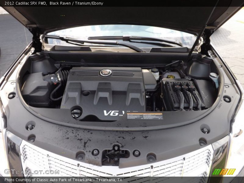 Black Raven / Titanium/Ebony 2012 Cadillac SRX FWD