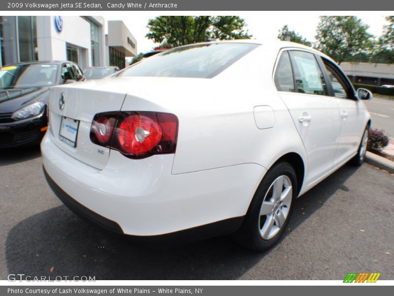 Candy White / Anthracite 2009 Volkswagen Jetta SE Sedan