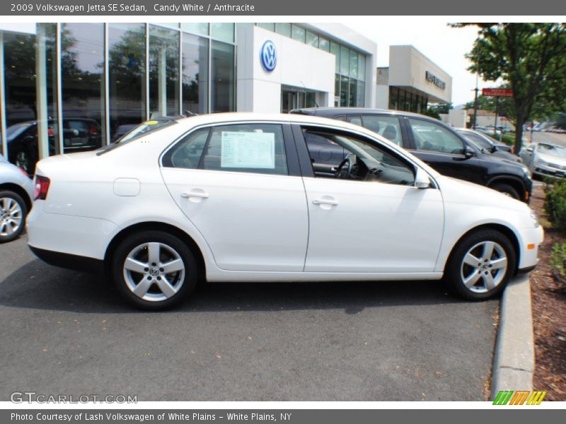 Candy White / Anthracite 2009 Volkswagen Jetta SE Sedan