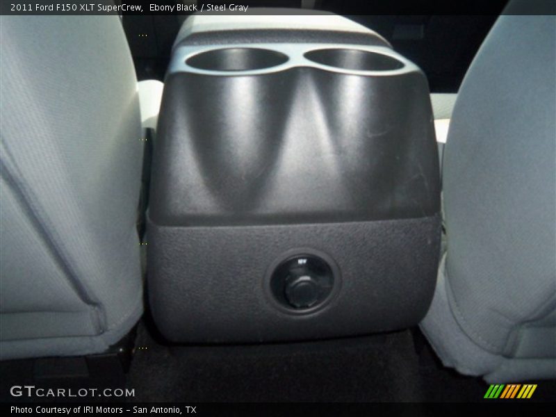 Ebony Black / Steel Gray 2011 Ford F150 XLT SuperCrew