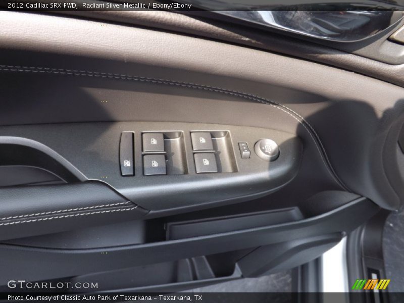 Radiant Silver Metallic / Ebony/Ebony 2012 Cadillac SRX FWD