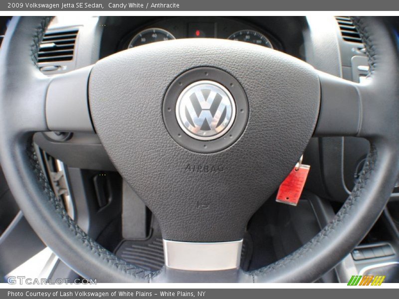 Candy White / Anthracite 2009 Volkswagen Jetta SE Sedan