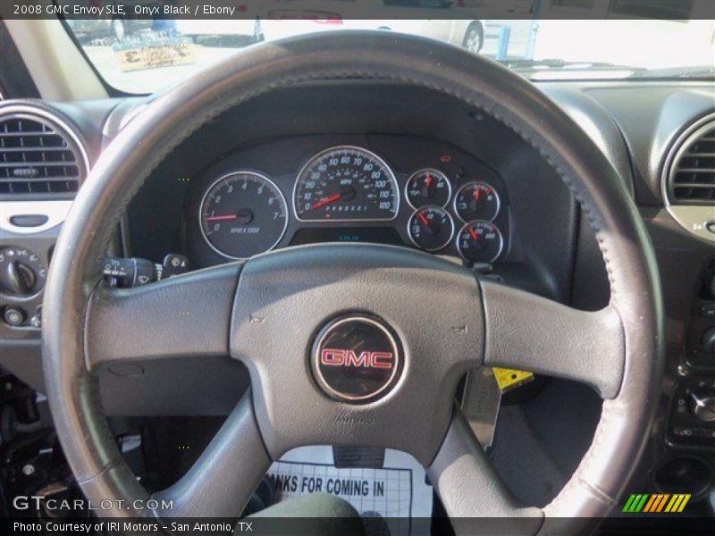 Onyx Black / Ebony 2008 GMC Envoy SLE