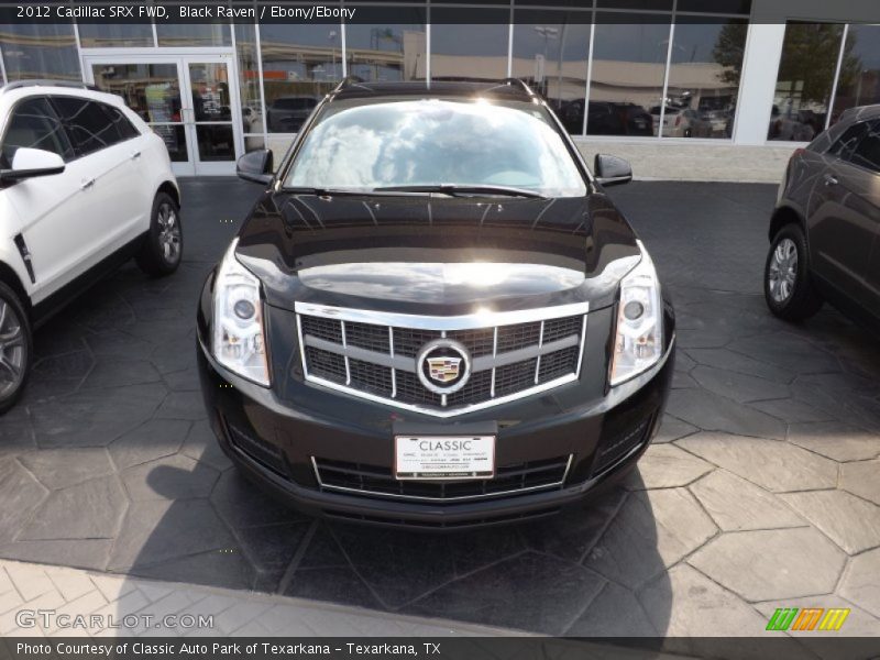 Black Raven / Ebony/Ebony 2012 Cadillac SRX FWD