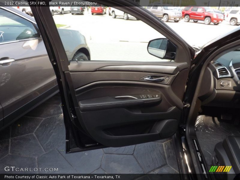 Black Raven / Ebony/Ebony 2012 Cadillac SRX FWD