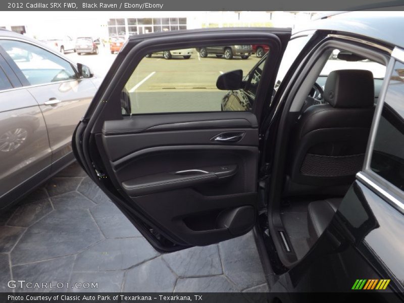 Black Raven / Ebony/Ebony 2012 Cadillac SRX FWD
