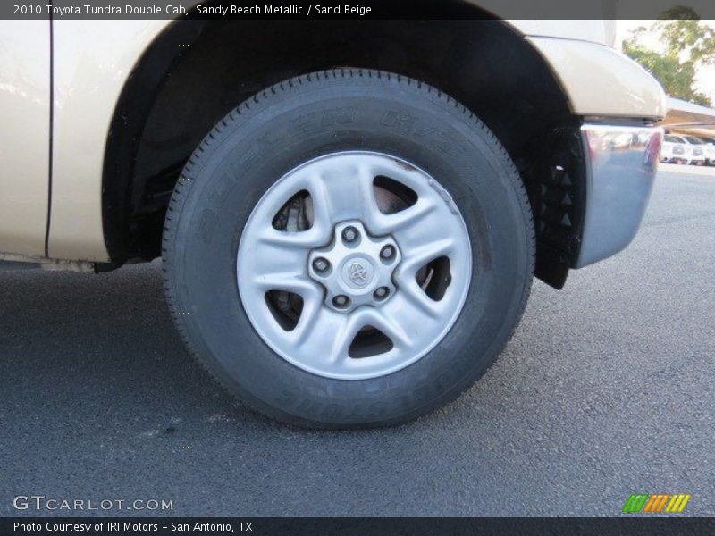 Sandy Beach Metallic / Sand Beige 2010 Toyota Tundra Double Cab