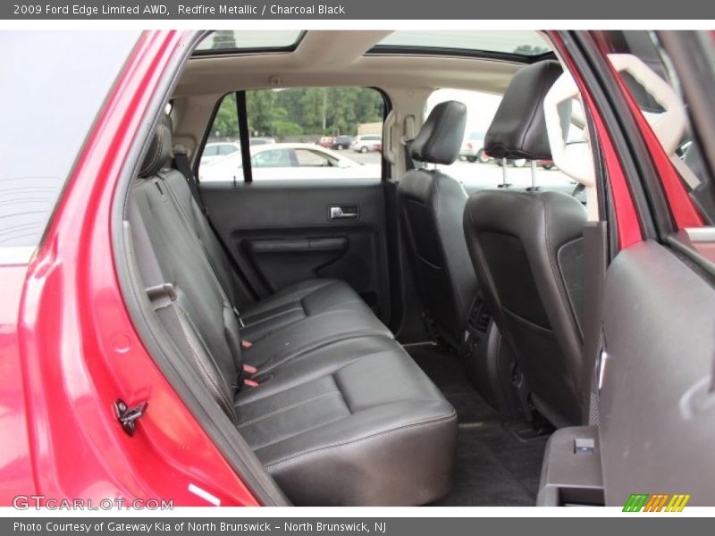 Redfire Metallic / Charcoal Black 2009 Ford Edge Limited AWD