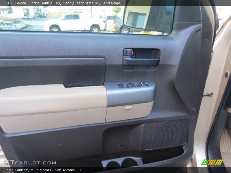 Sandy Beach Metallic / Sand Beige 2010 Toyota Tundra Double Cab