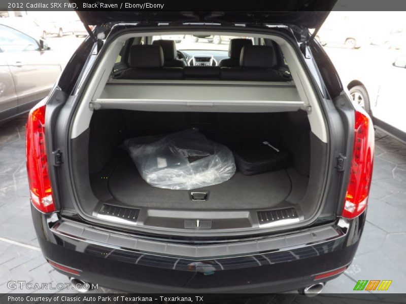 Black Raven / Ebony/Ebony 2012 Cadillac SRX FWD