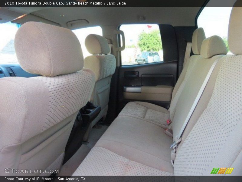 Sandy Beach Metallic / Sand Beige 2010 Toyota Tundra Double Cab