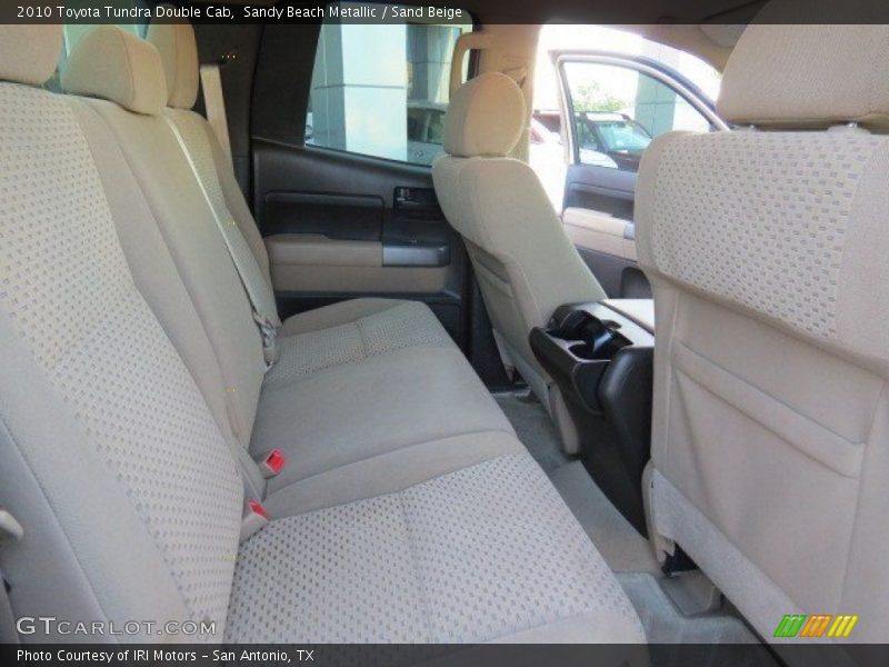 Sandy Beach Metallic / Sand Beige 2010 Toyota Tundra Double Cab