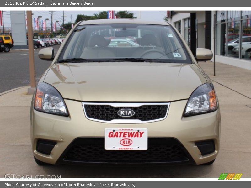 Cashmere Beige / Beige 2010 Kia Rio LX Sedan
