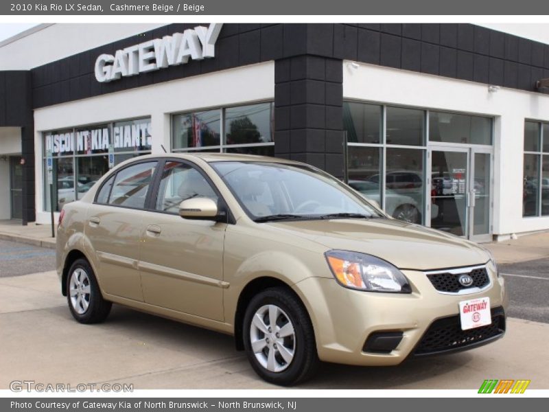 Cashmere Beige / Beige 2010 Kia Rio LX Sedan