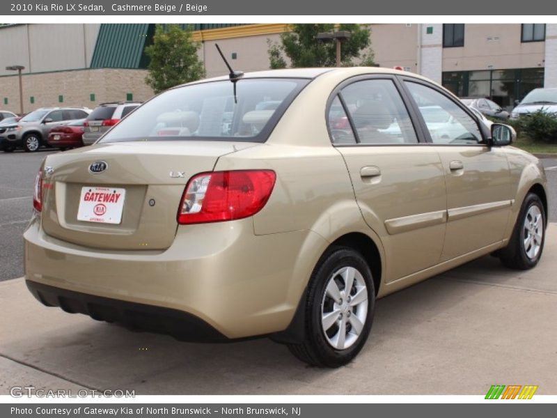 Cashmere Beige / Beige 2010 Kia Rio LX Sedan