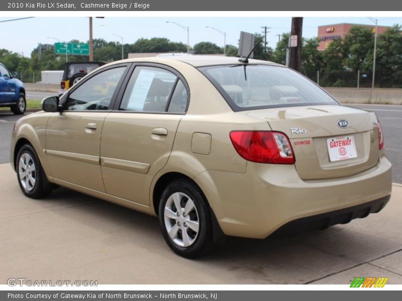 Cashmere Beige / Beige 2010 Kia Rio LX Sedan