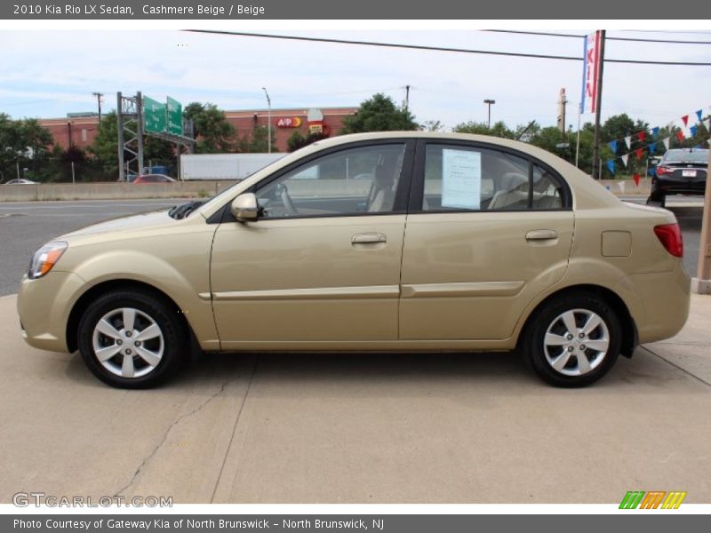 Cashmere Beige / Beige 2010 Kia Rio LX Sedan