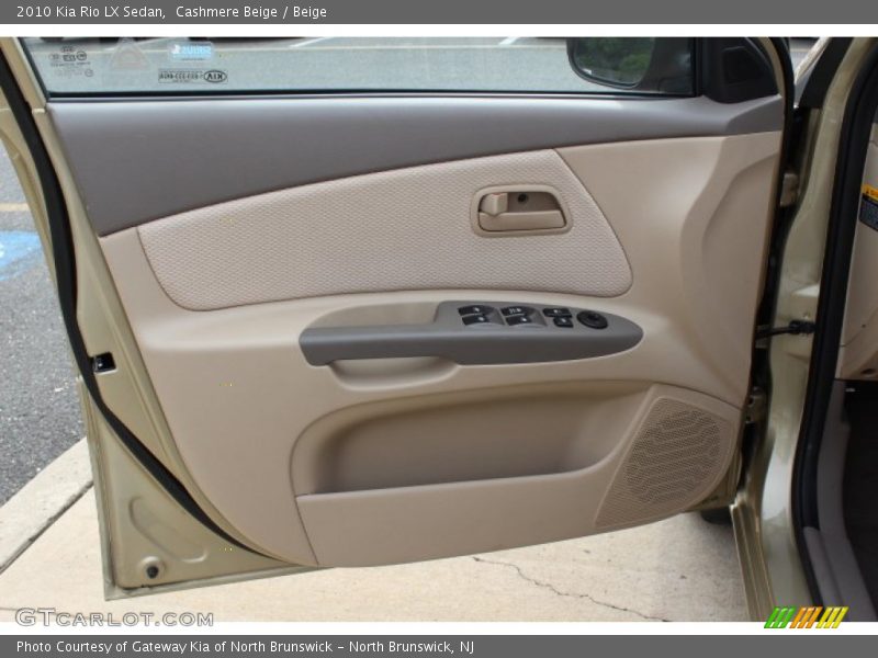 Cashmere Beige / Beige 2010 Kia Rio LX Sedan