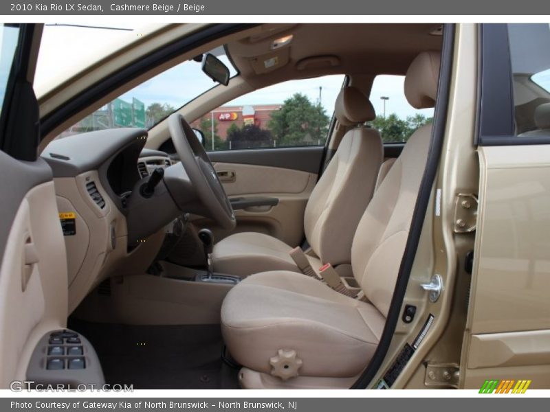 Cashmere Beige / Beige 2010 Kia Rio LX Sedan