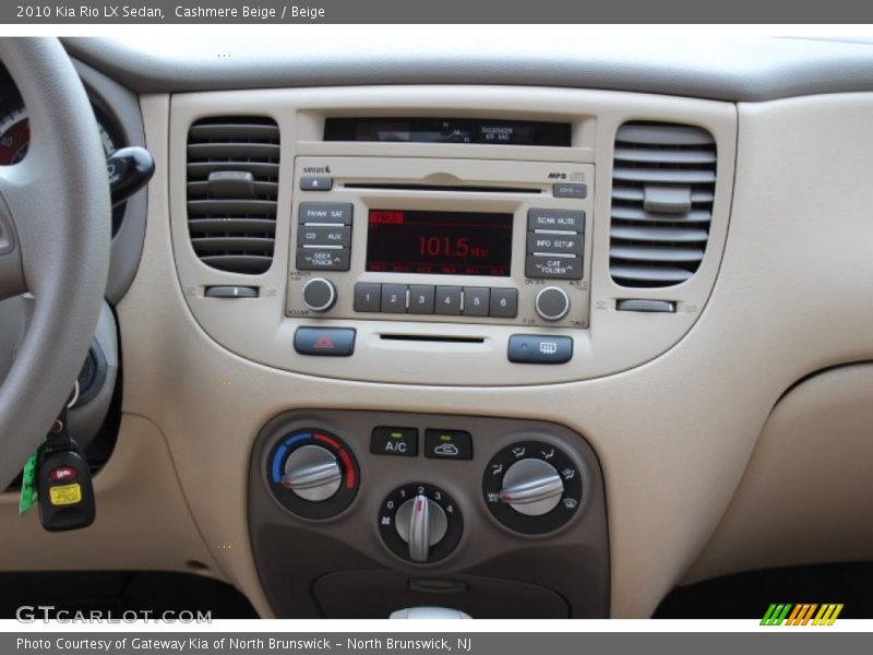 Cashmere Beige / Beige 2010 Kia Rio LX Sedan