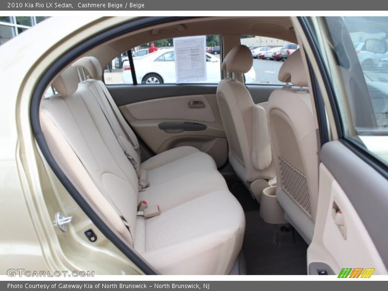 Cashmere Beige / Beige 2010 Kia Rio LX Sedan
