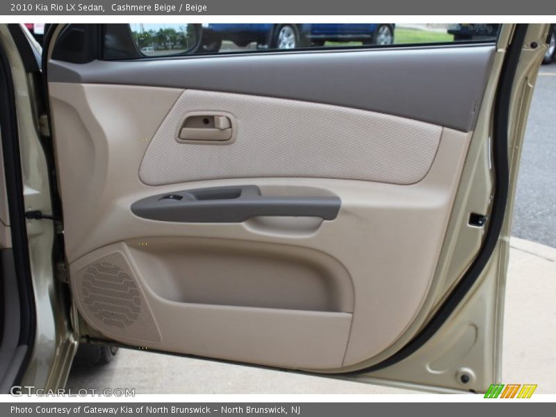 Cashmere Beige / Beige 2010 Kia Rio LX Sedan
