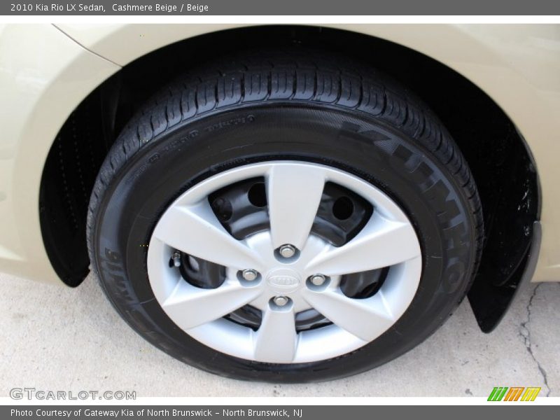 Cashmere Beige / Beige 2010 Kia Rio LX Sedan