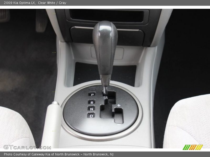 Clear White / Gray 2009 Kia Optima LX