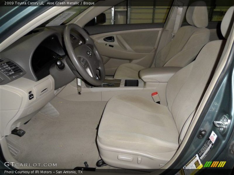 Aloe Green Metallic / Bisque 2009 Toyota Camry LE