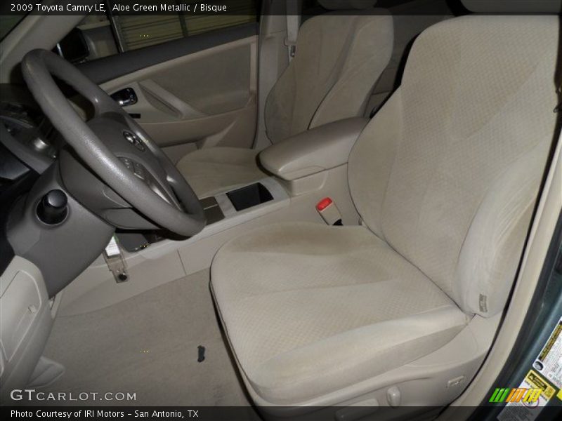Aloe Green Metallic / Bisque 2009 Toyota Camry LE