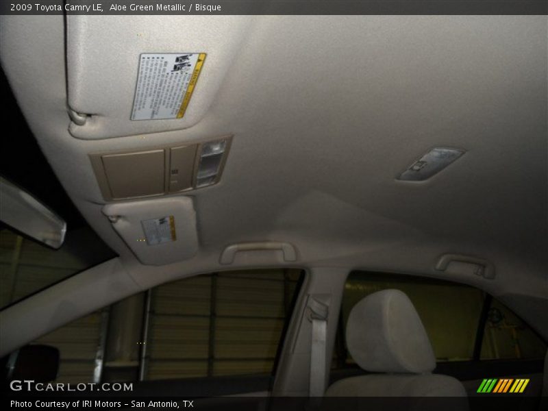 Aloe Green Metallic / Bisque 2009 Toyota Camry LE