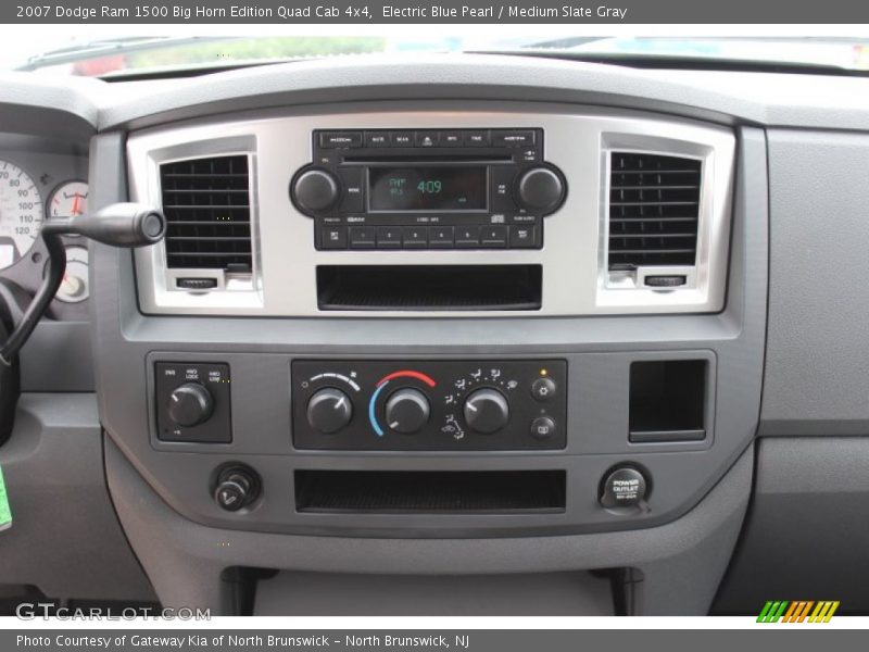 Electric Blue Pearl / Medium Slate Gray 2007 Dodge Ram 1500 Big Horn Edition Quad Cab 4x4