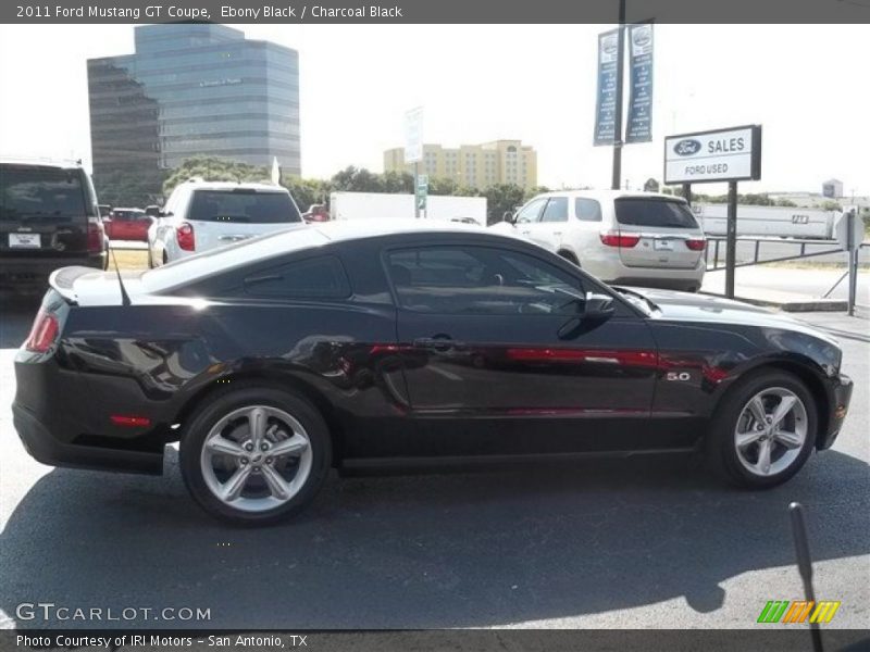 Ebony Black / Charcoal Black 2011 Ford Mustang GT Coupe