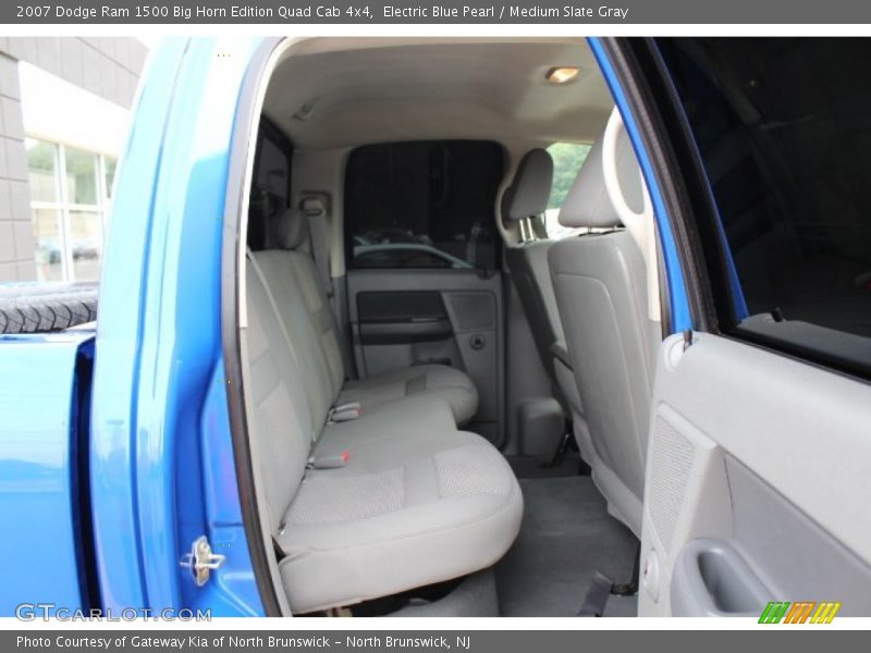 Electric Blue Pearl / Medium Slate Gray 2007 Dodge Ram 1500 Big Horn Edition Quad Cab 4x4