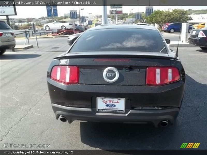 Ebony Black / Charcoal Black 2011 Ford Mustang GT Coupe