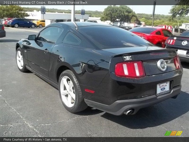 Ebony Black / Charcoal Black 2011 Ford Mustang GT Coupe