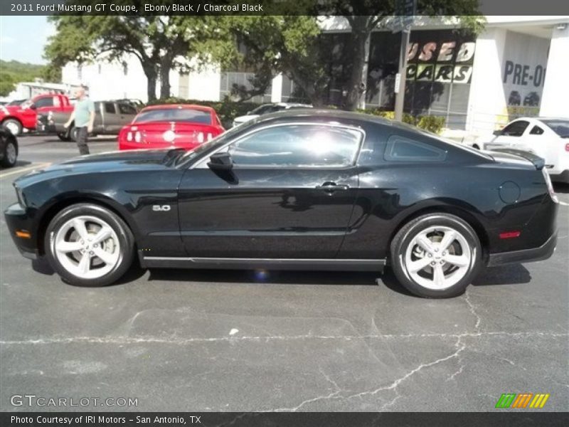 Ebony Black / Charcoal Black 2011 Ford Mustang GT Coupe