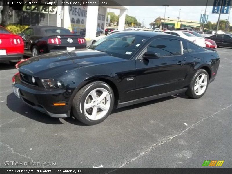 Ebony Black / Charcoal Black 2011 Ford Mustang GT Coupe