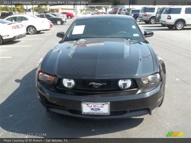 Ebony Black / Charcoal Black 2011 Ford Mustang GT Coupe