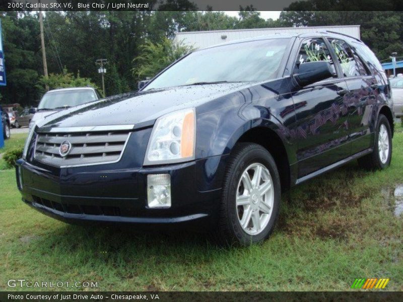 Blue Chip / Light Neutral 2005 Cadillac SRX V6