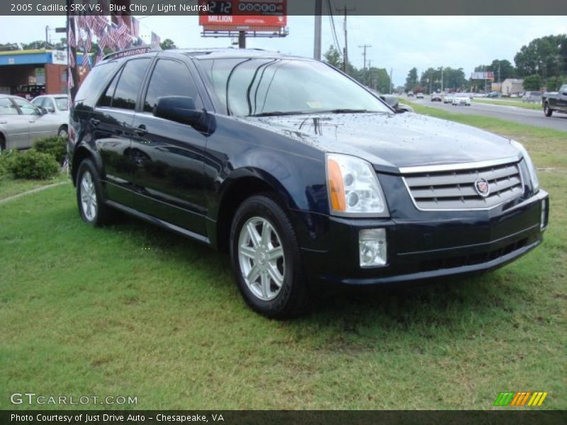 Blue Chip / Light Neutral 2005 Cadillac SRX V6