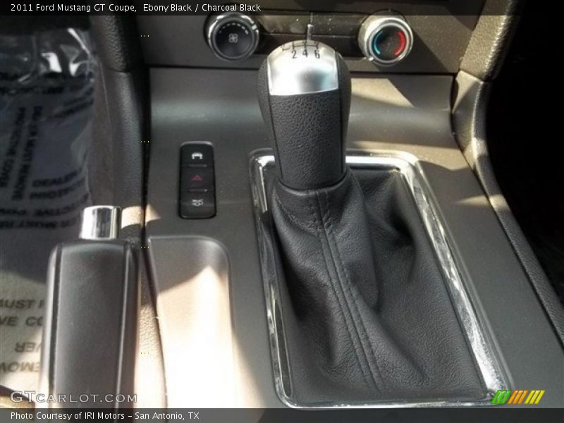 Ebony Black / Charcoal Black 2011 Ford Mustang GT Coupe