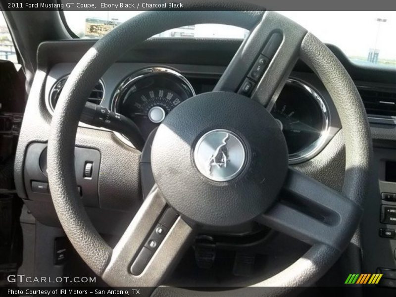 Ebony Black / Charcoal Black 2011 Ford Mustang GT Coupe