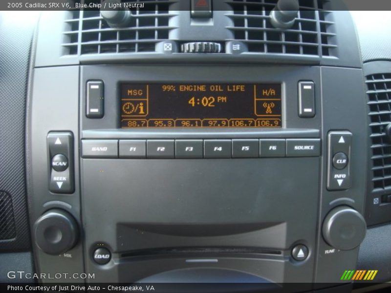 Blue Chip / Light Neutral 2005 Cadillac SRX V6
